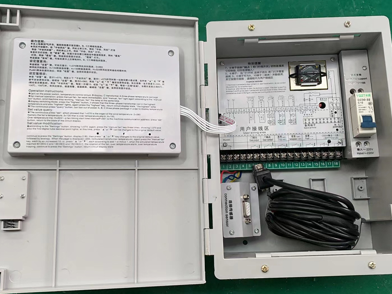 河北​LX-BW10-RS485型干式变压器电脑温控箱
